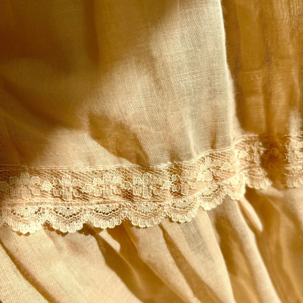 Vintage Gunne Sax by Jessica San Francisco Prairie Maxi Dress Size 7 - Picture 11 of 17